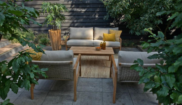 Preview: EXOTAN® Florida Lounge Set / FSC Teakholz
